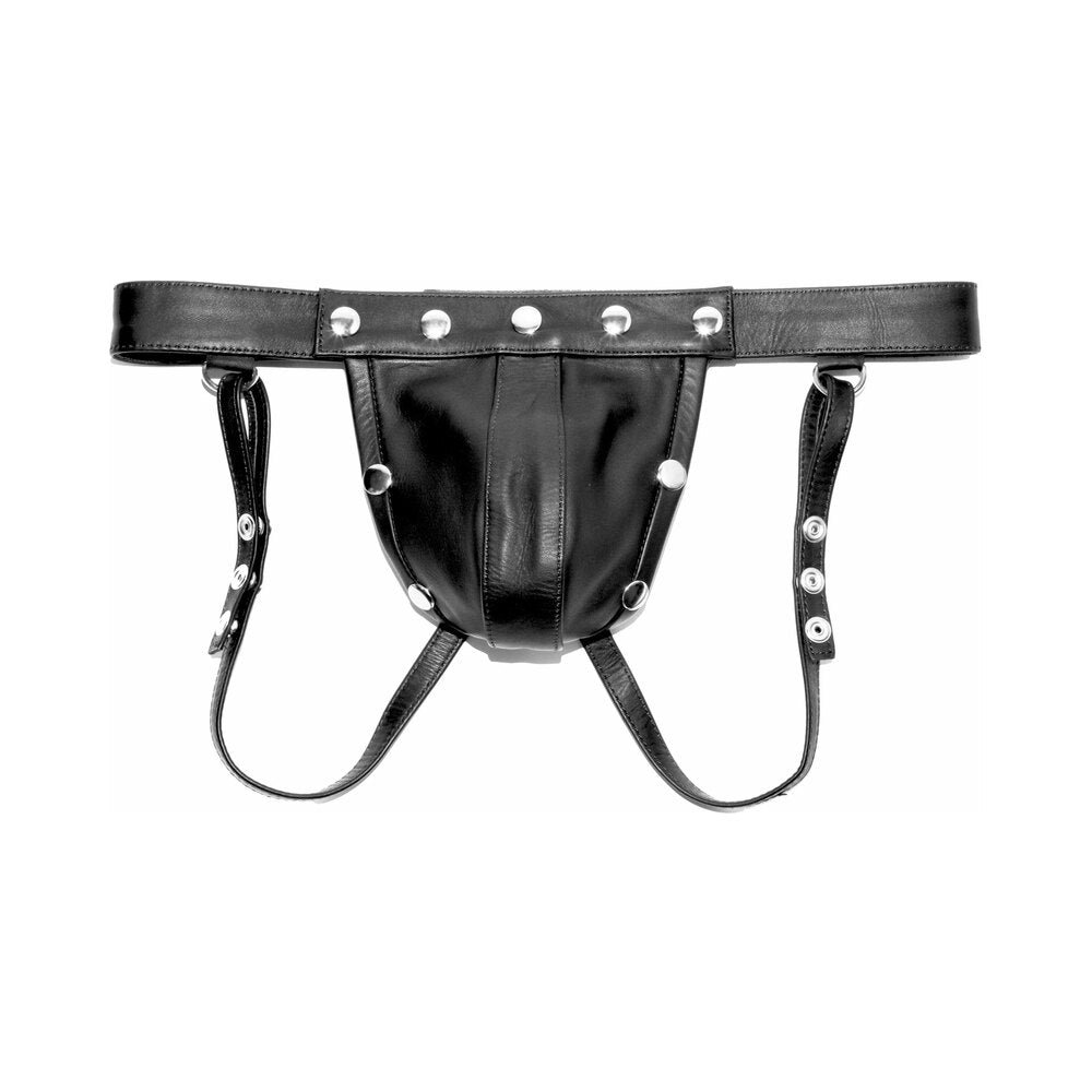 Prowler RED Leather Harness Jock Strap 2XL - Image 5