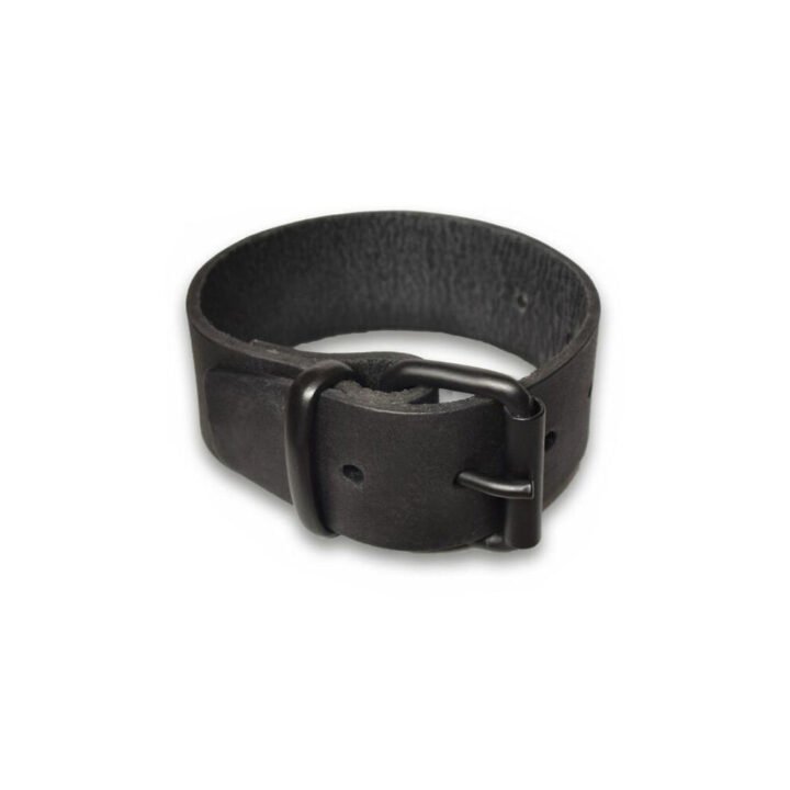 Prowler RED Leather Buckle Bicep Band M