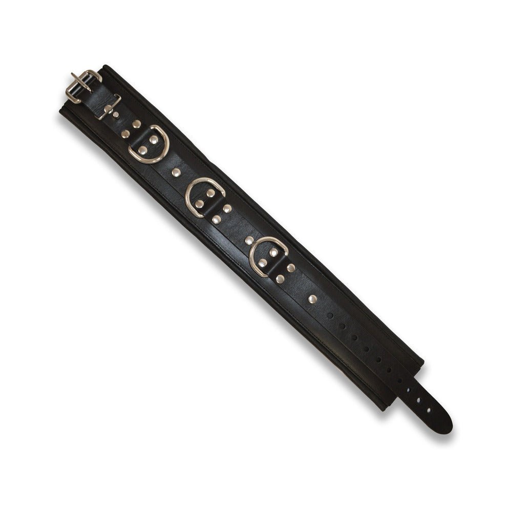 Prowler RED Leather Lockable Collar L/XL - Image 5