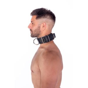 Alternative view of Prowler RED Leather Collar L/XL