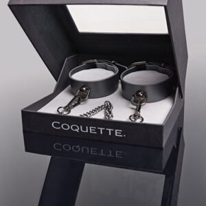 Coquette Pleasure Cuffs Grey - Image 9
