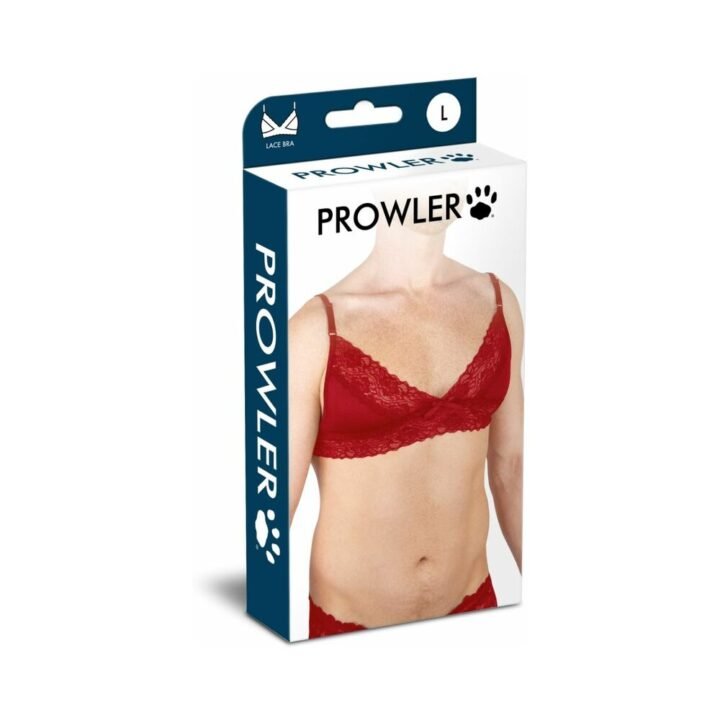 Prowler Lace Bra Red L