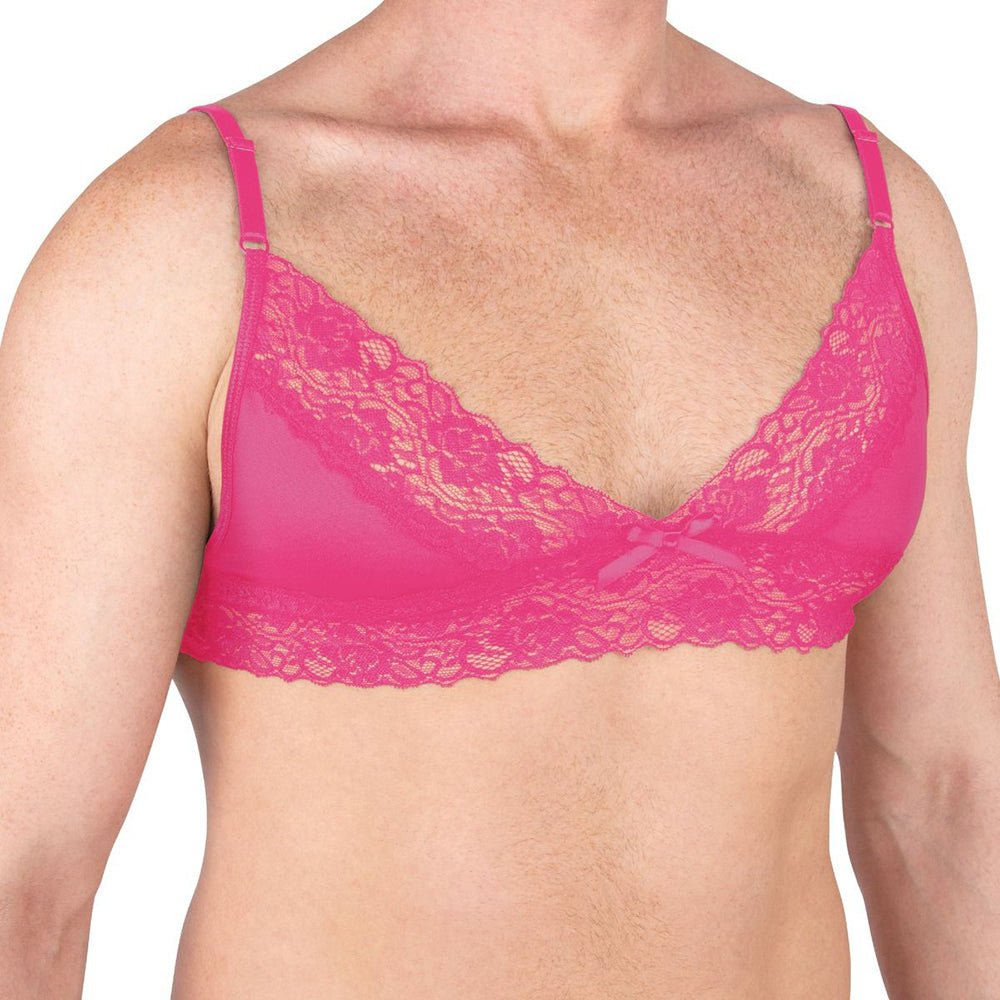 Prowler Lace Bra Pink S - Image 2