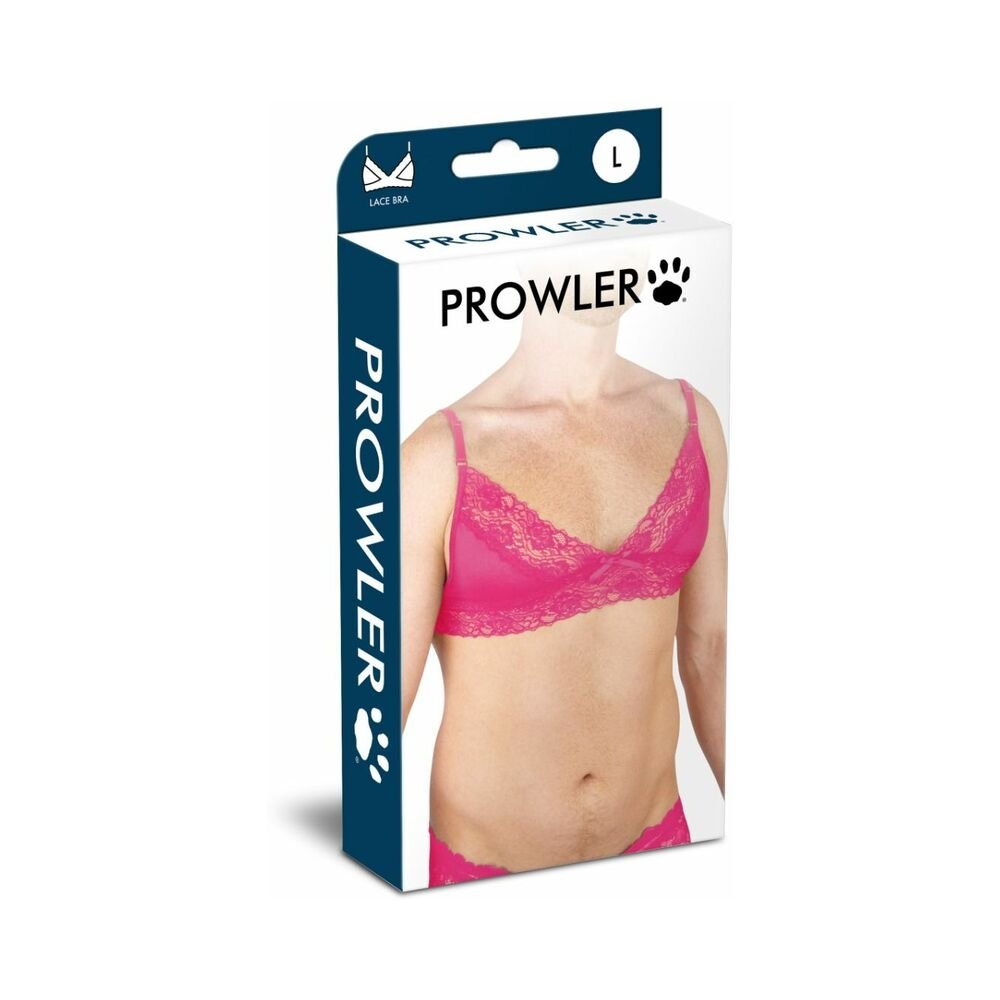 Prowler Lace Bra Pink L