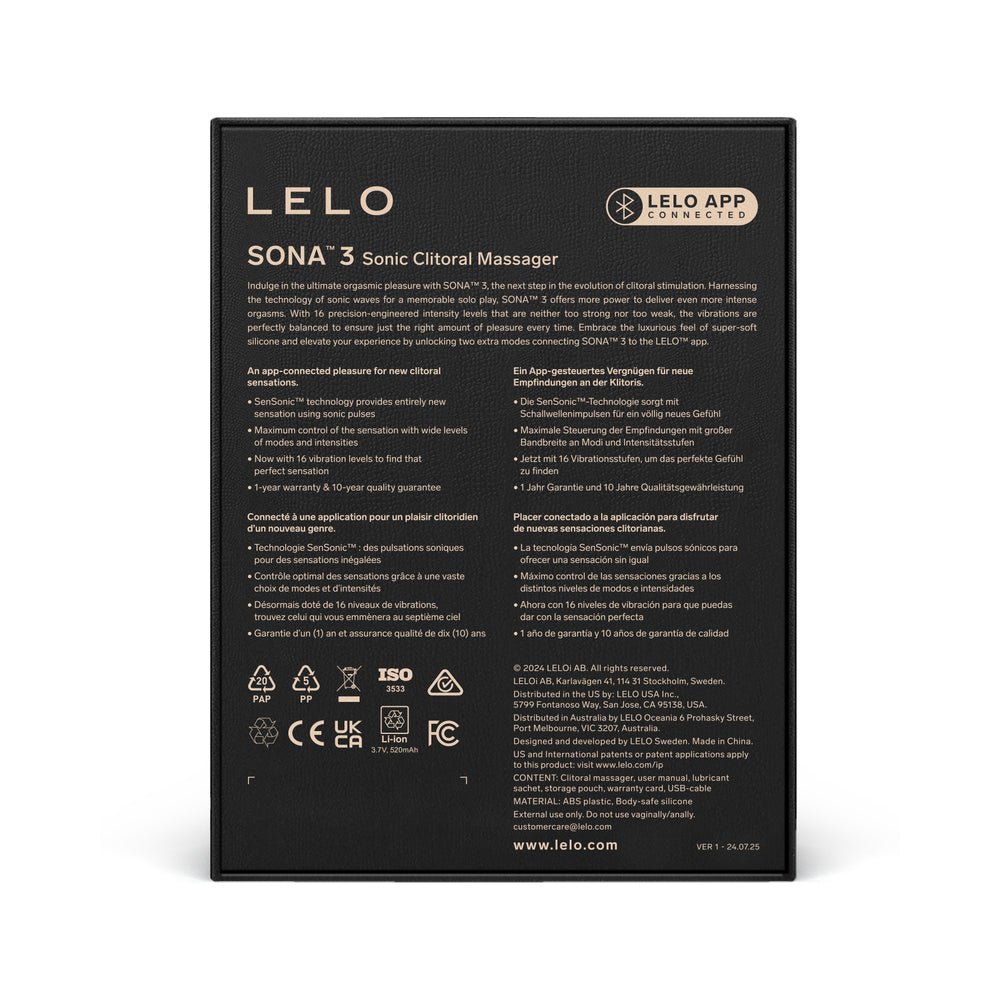 LELO SONA 3 Clitoral Stimulator Cream - Image 5