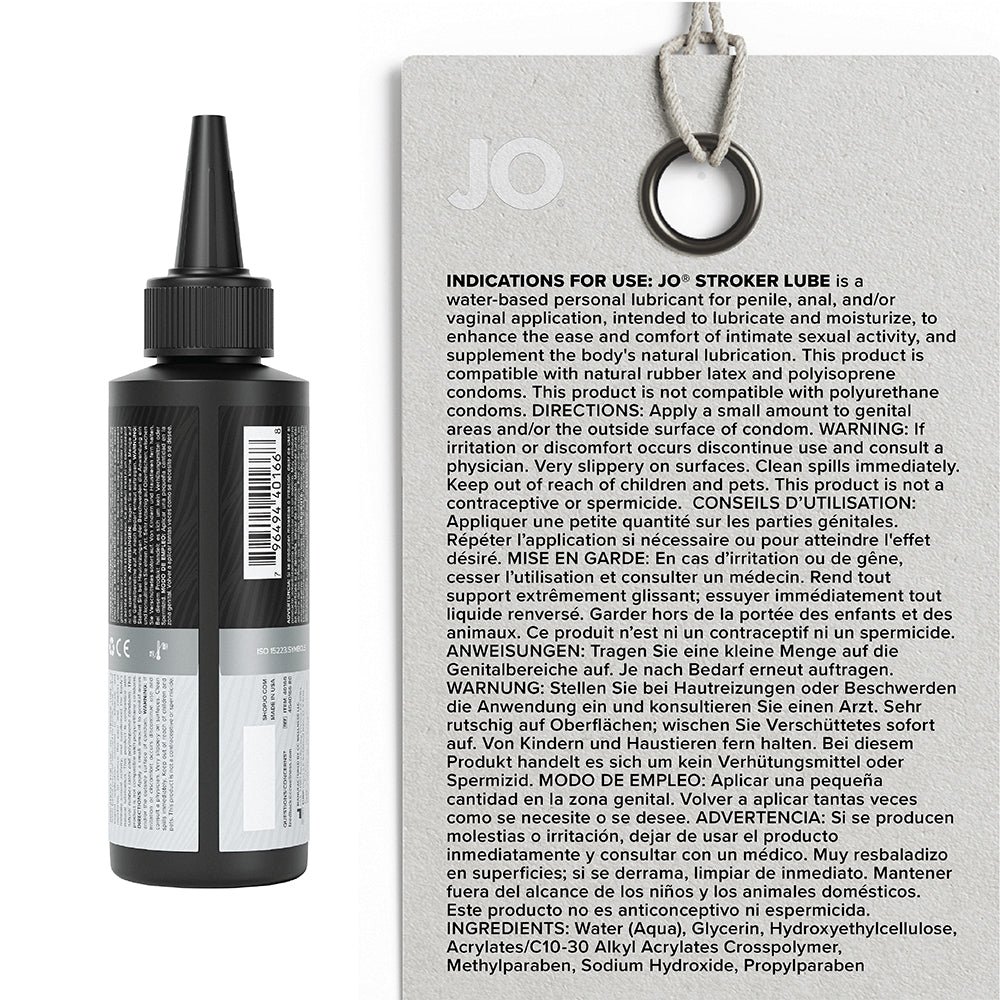 JO Stroker Lubricant 4 oz. - Image 3