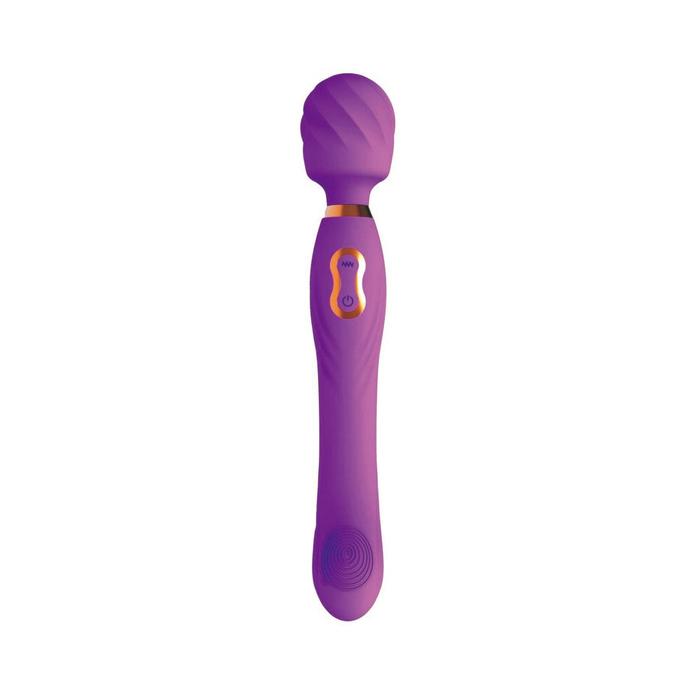 The Beat Dual Pleasure Wand Purple - Image 3