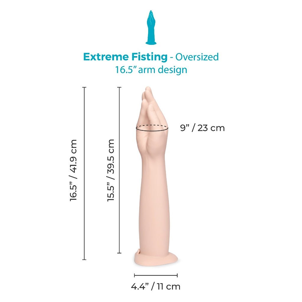 b-Vibe Silicone Hand Fisting Dildo - Image 9