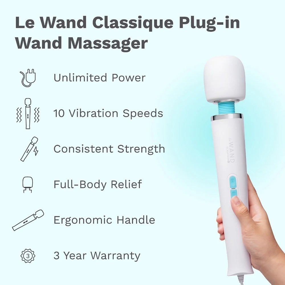 Le Wand Classique Plug-In Wand Massager - Image 9