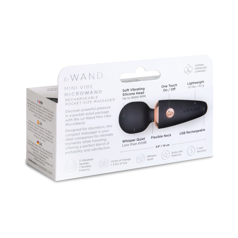 Le Wand Mini Micro Wand Black - Image 7