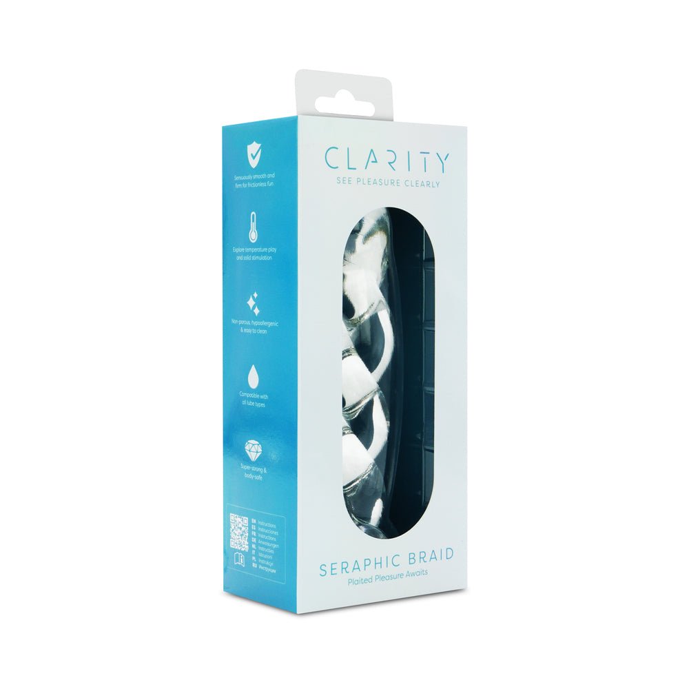 Clarity Seraphic Braid Glass Dildo - Image 8