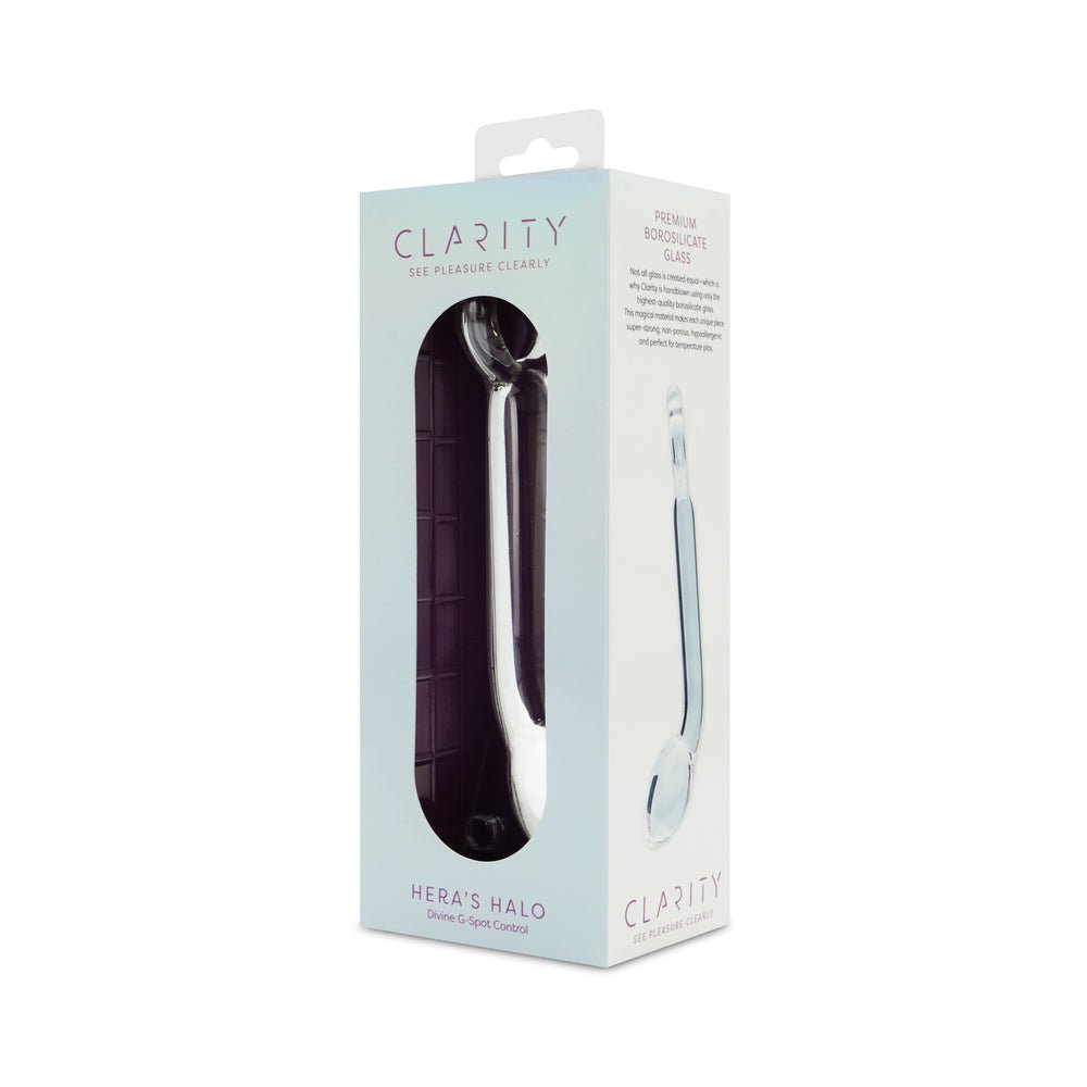 Clarity Hera''s Halo Glass Dildo - Image 5