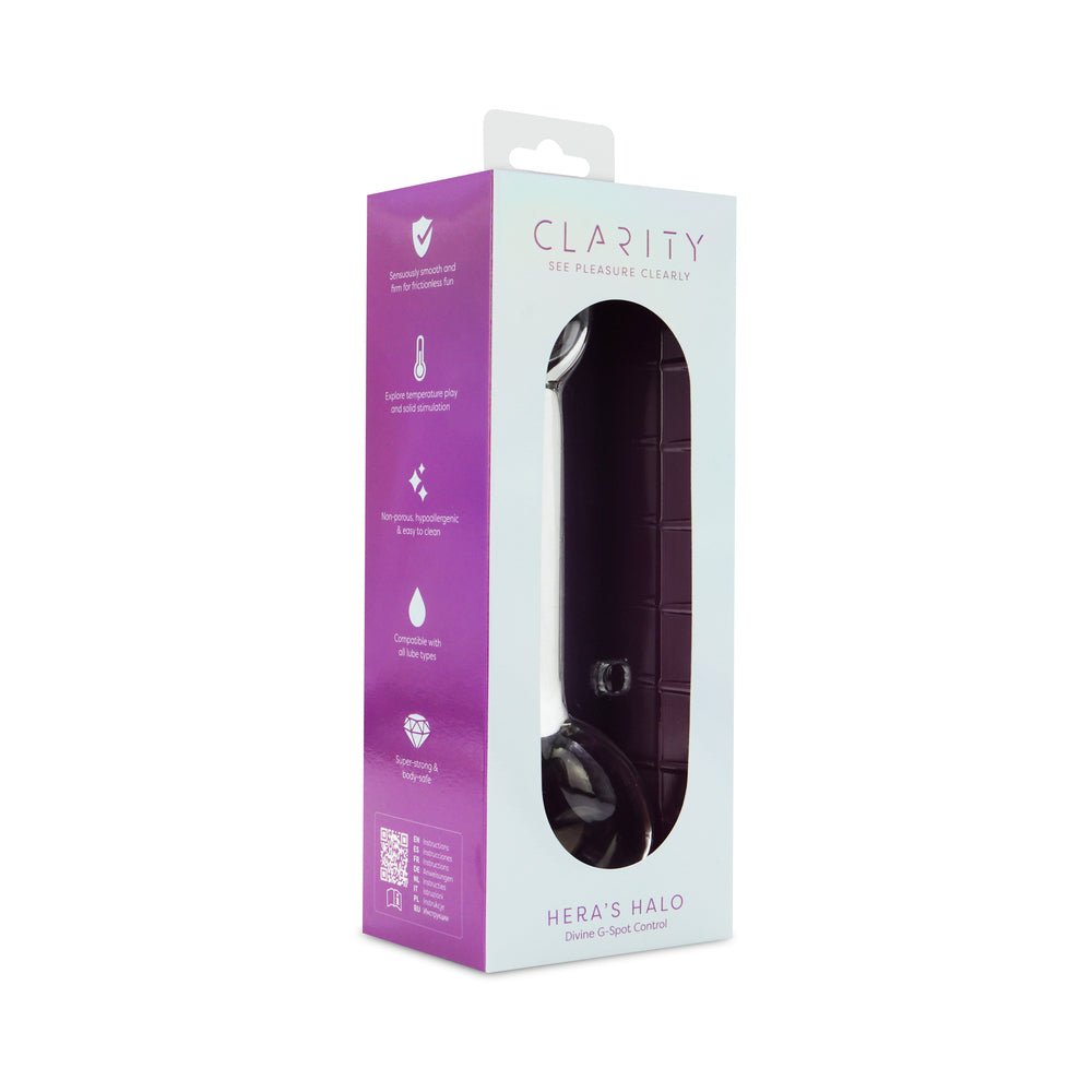 Clarity Hera''s Halo Glass Dildo - Image 6