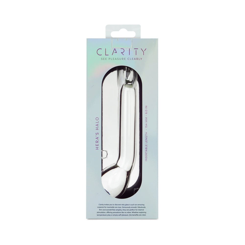 Clarity Hera''s Halo Glass Dildo - Image 7