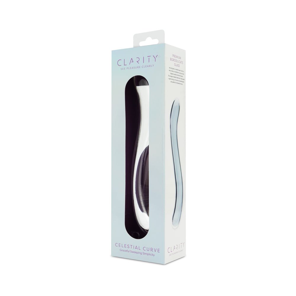 Clarity Celestial Curve Glass Dildo - Image 5