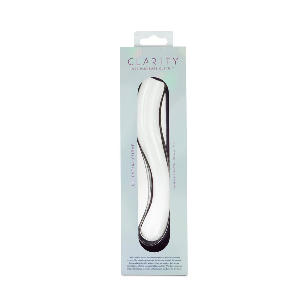 Clarity Celestial Curve Glass Dildo - Image 7