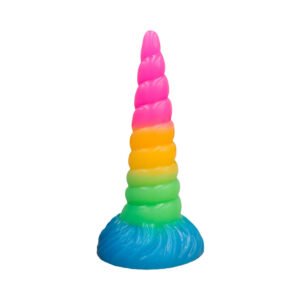 Alternative view of Vac-U-Lock x Fantasy Fuckers Glow-in-the-Dark Celestial Unicorn Horn Multi-Color
