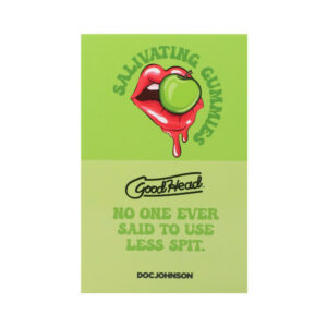 GoodHead Salivating Gummies 24-Pack Display Green Apple - Image 4