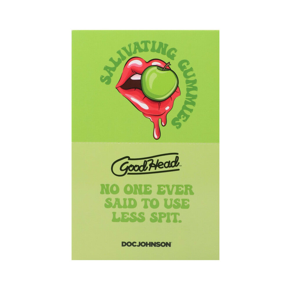 GoodHead Salivating Gummies 24-Pack Display Green Apple - Image 4