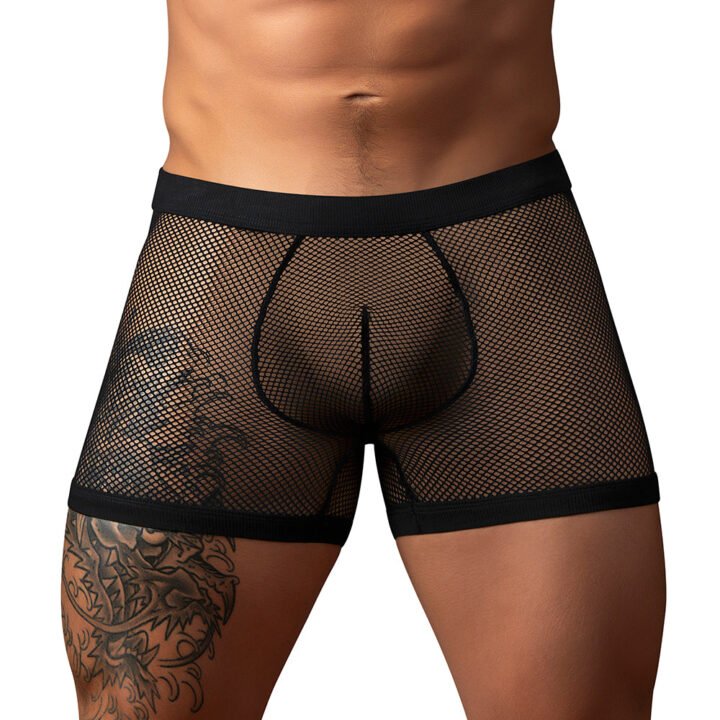 Male Power Fishnet 2.0 PCH Short Black M