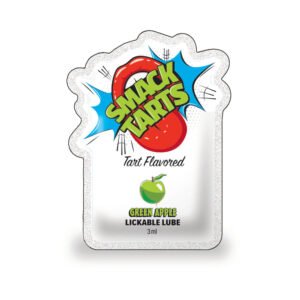 Alternative view of Smack Tarts Lickable Lube Sour Green Apple 3 ml Pouch  36-Piece Display