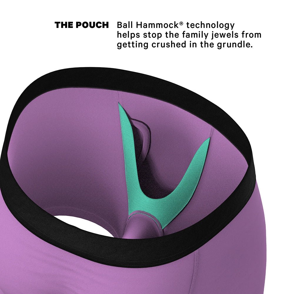 Shinesty The Double Entendre Eggplant Ball Hammock Pouch Underwear with Fly XL - Image 4