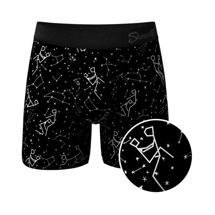 Shinesty The Big Bang Glow-in-the-Dark Constellation Ball Hammock Pouch Underwear with Fly XL