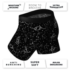 Shinesty The Big Bang Glow-in-the-Dark Constellation Ball Hammock Pouch Underwear with Fly XL - Image 6
