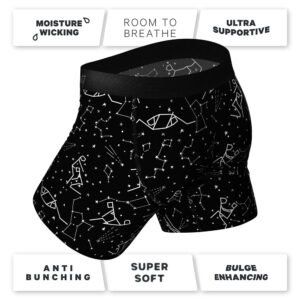 Shinesty The Big Bang Glow-in-the-Dark Constellation Ball Hammock Pouch Underwear with Fly 2XL - Image 6