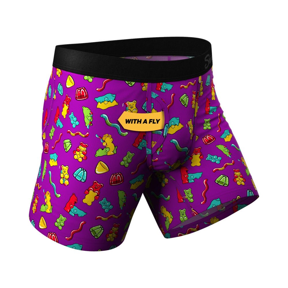 Shinesty The Naughty Bears Gummy Bear Ball Hammock Pouch Underwear with Fly M - Image 2