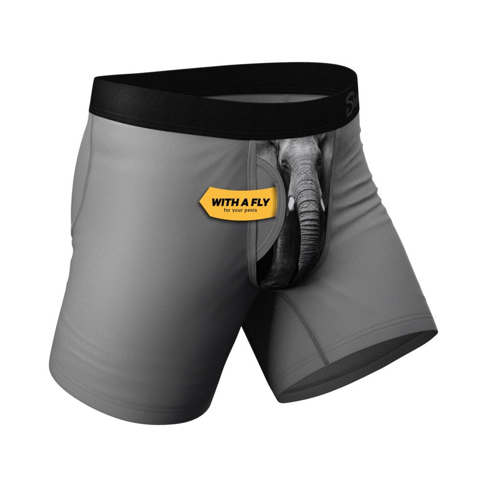 Shinesty The Junk In The Trunk Elephant Ball Hammock Pouch Underwear with Fly XL - Image 2