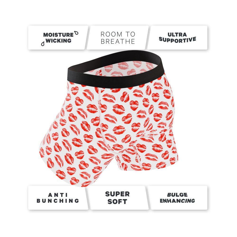 Shinesty The Pucker Up Lipstick Kiss Ball Hammock Pouch Underwear with Fly M - Image 4