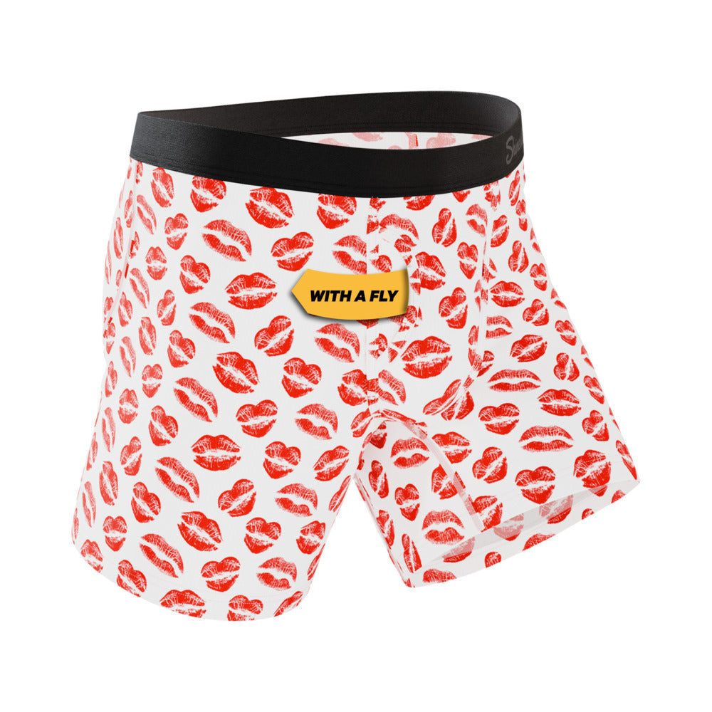 Shinesty The Pucker Up Lipstick Kiss Ball Hammock Pouch Underwear with Fly L - Image 2