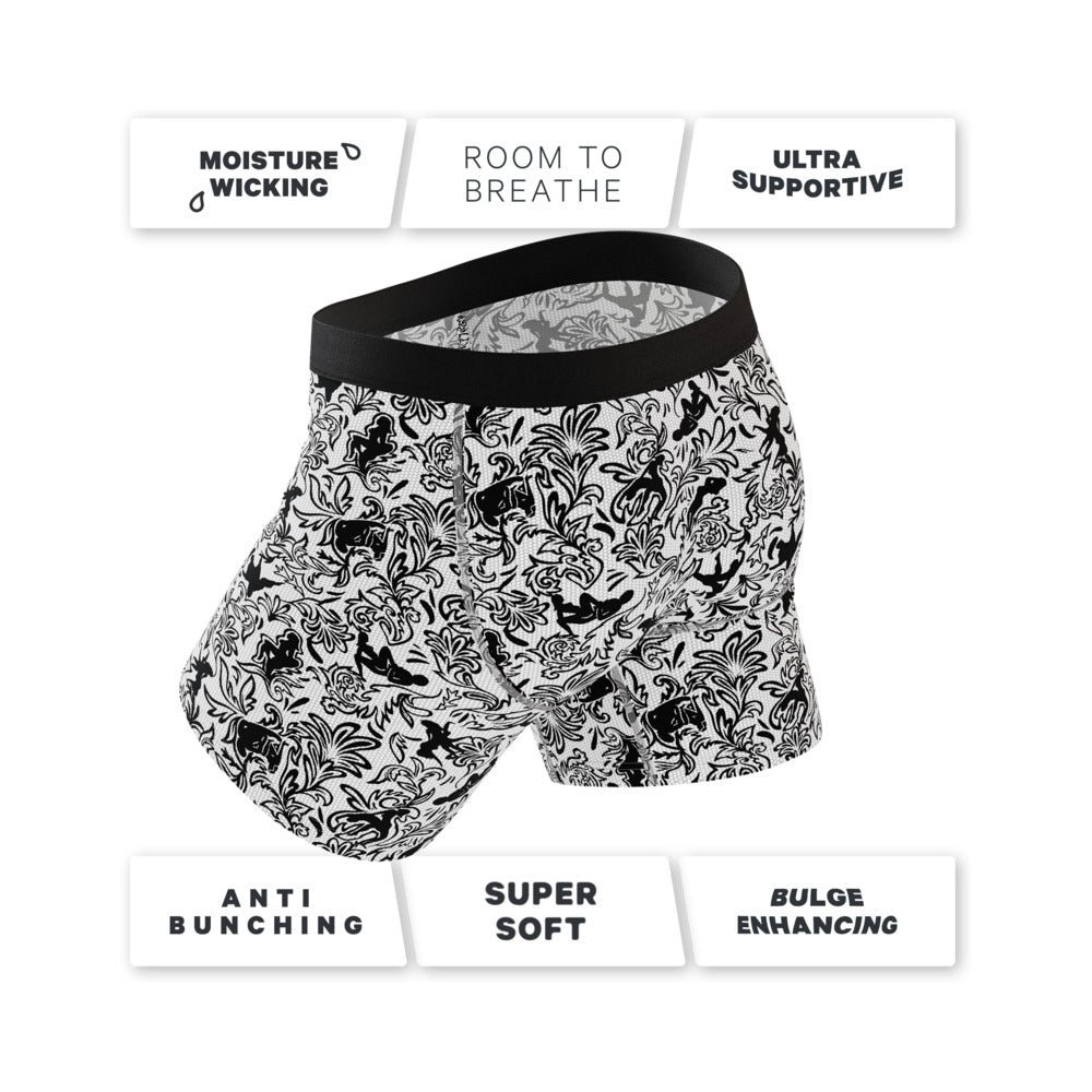 Shinesty The Racy & Lacy Provocative Lace Ball Hammock Pouch Underwear with Fly S - Image 4