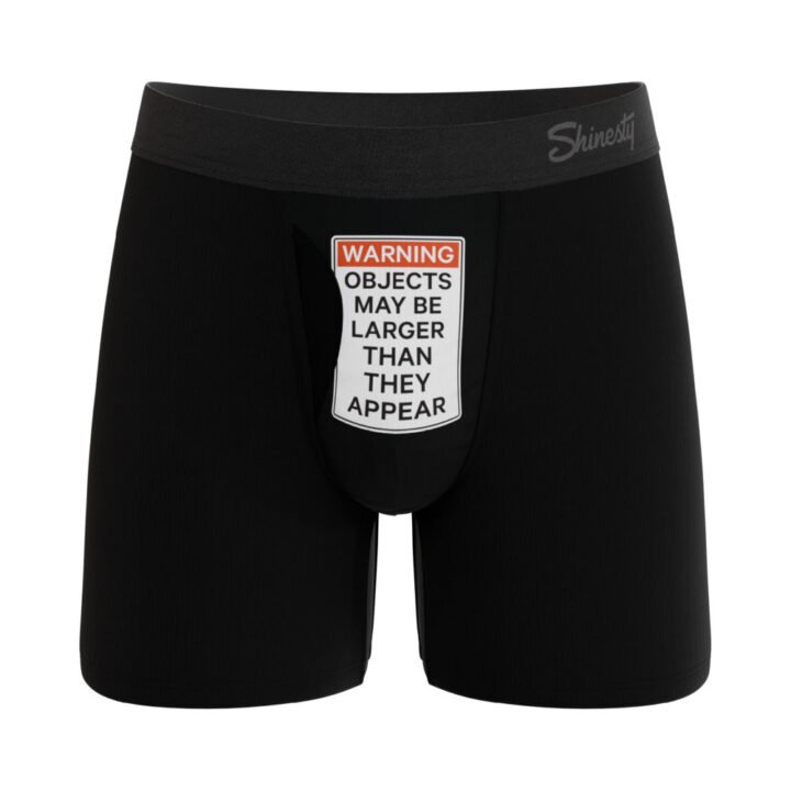 Shinesty The Rear View Size Warning Ball Hammock Pouch Underwear L