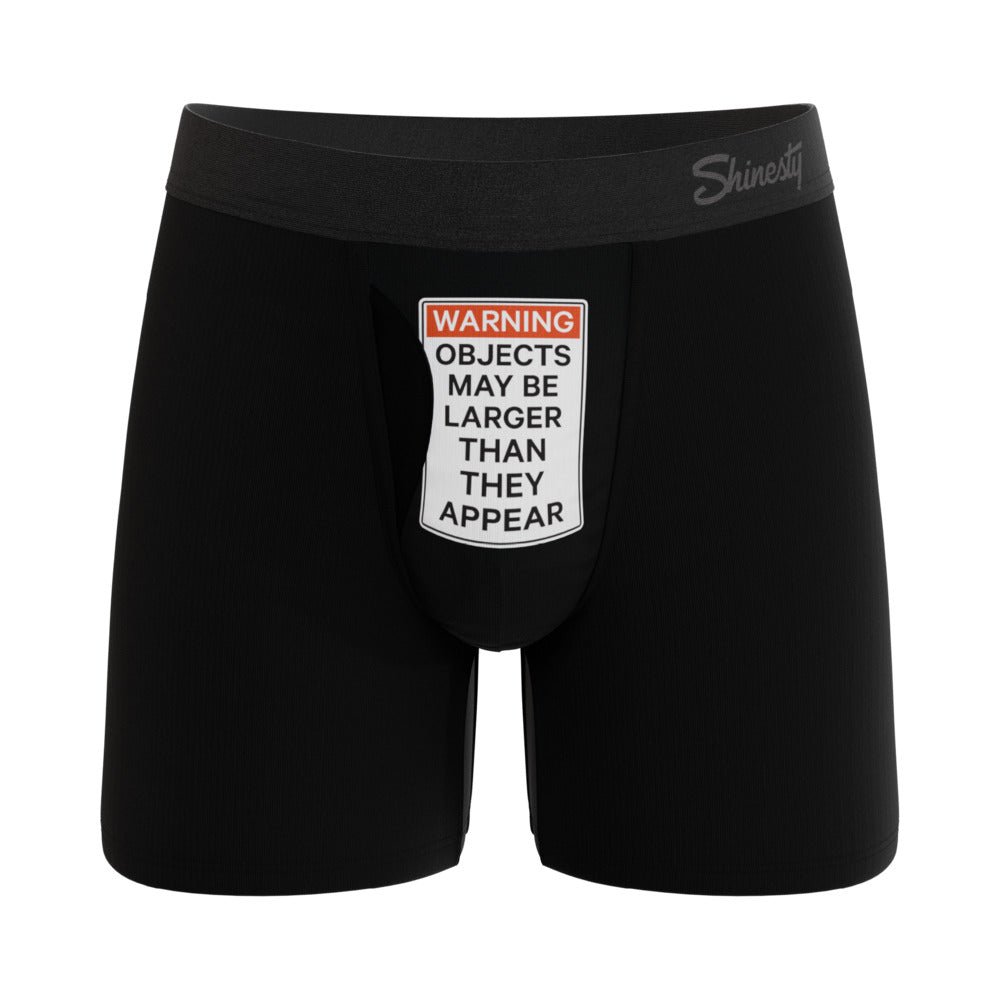 Shinesty The Rear View Size Warning Ball Hammock Pouch Underwear L