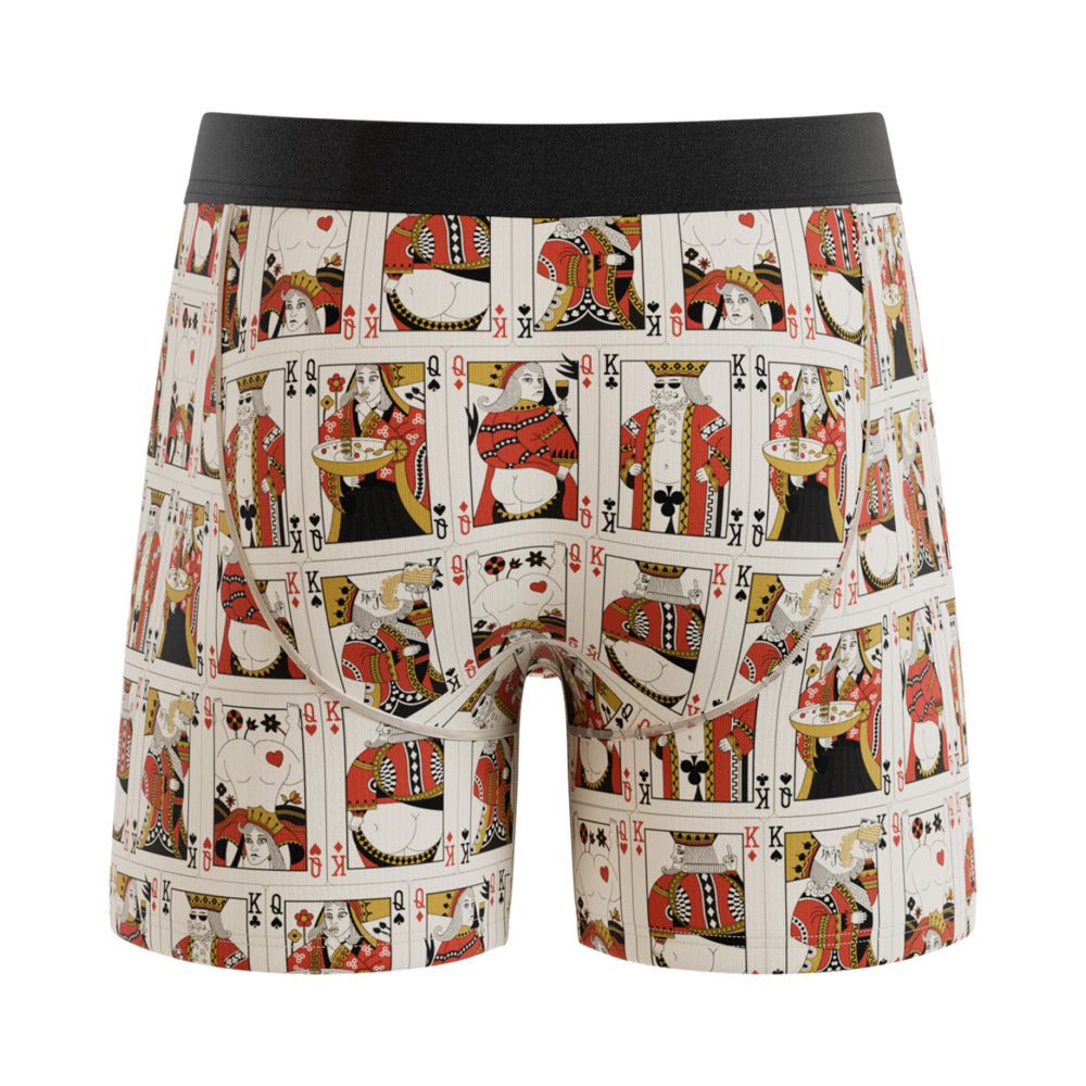 Shinesty The Bottomless Blackjack Vintage Playing Cards Ball Hammock Pouch Underwear with Fly M - Image 2