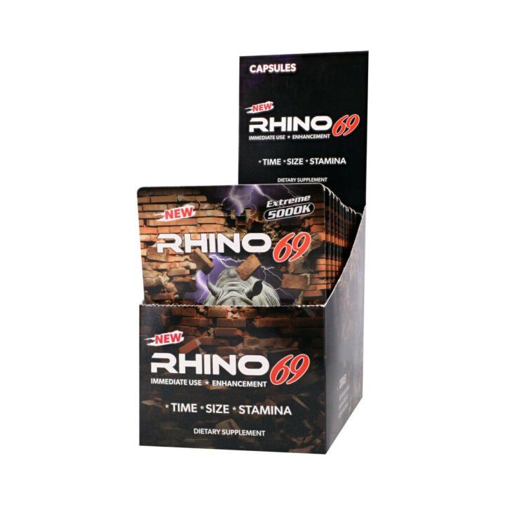 Rhino 69 Capsules 24-Pack Display