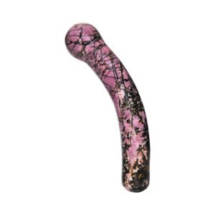 Chakrubs Anahata Curve Rhodonite Wand - Image 3