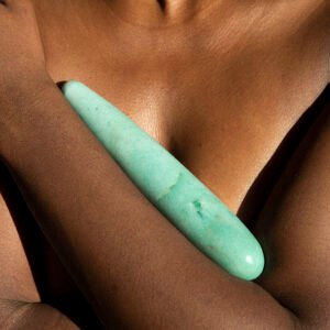 Chakrubs Indian Jade Original Green Aventurine Wand - Image 4