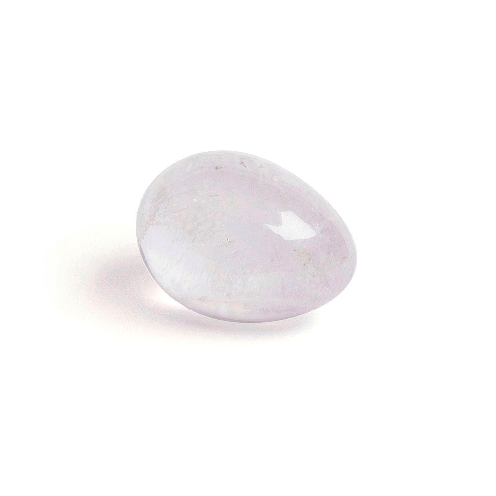 Chakrubs Prism Yoni Egg Clear Quartz (drilled) - Image 2