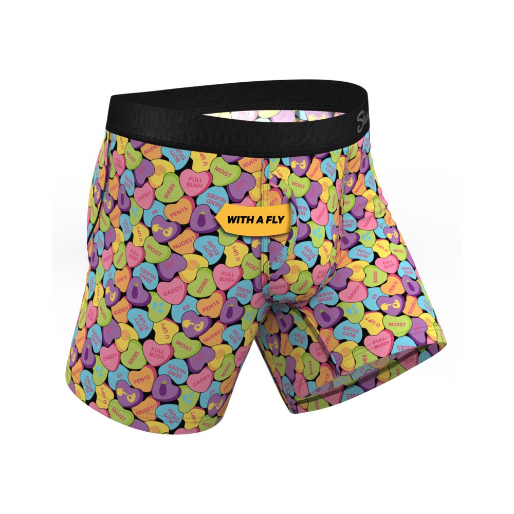 Shinesty The Candy Crush Candy Hearts Ball Hammock Pouch Underwear with Fly M - Image 2