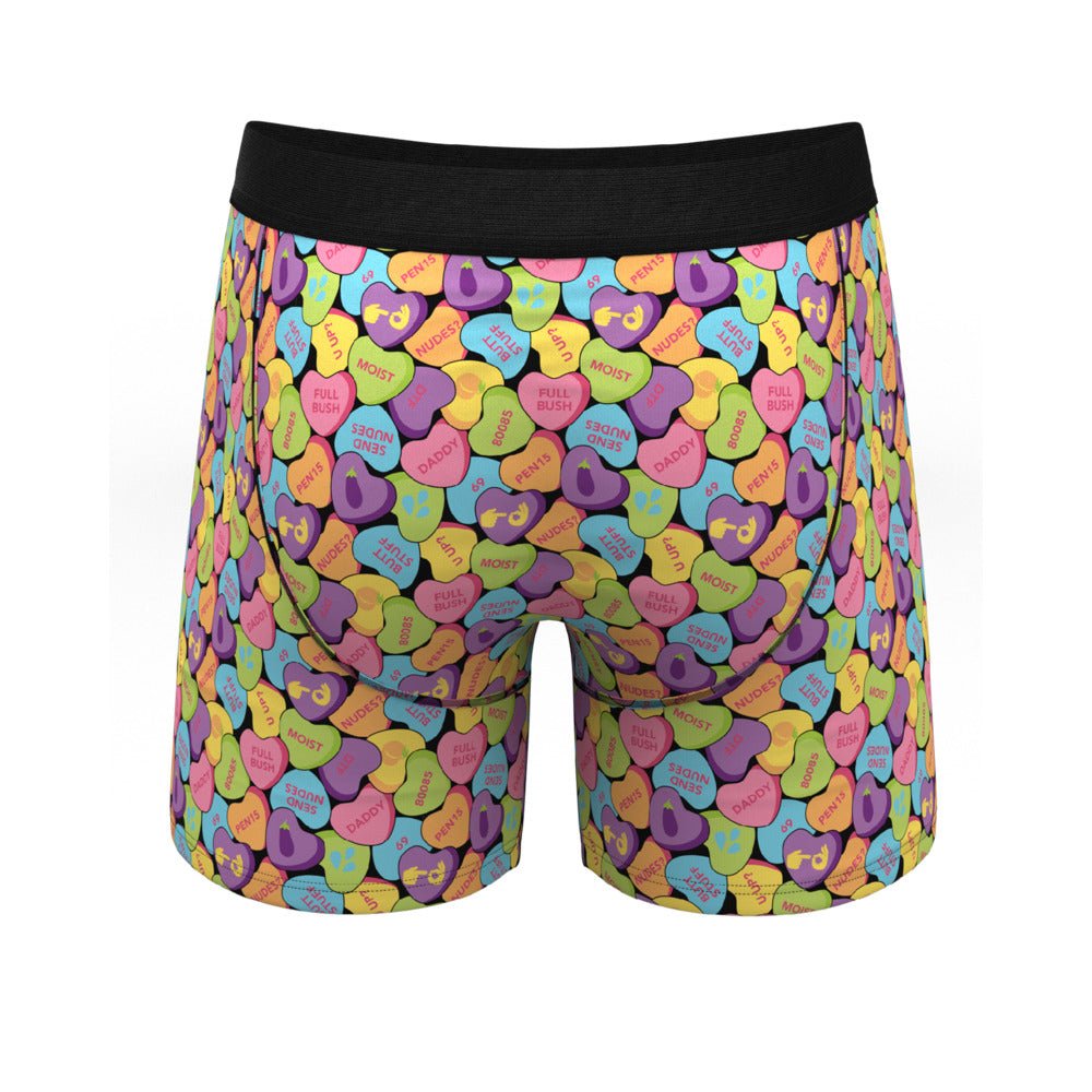 Shinesty The Candy Crush Candy Hearts Ball Hammock Pouch Underwear with Fly M - Image 3