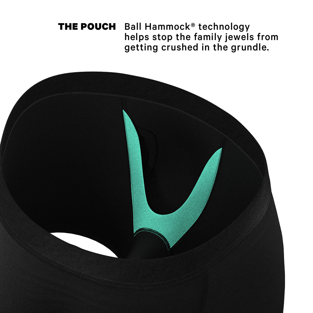 Shinesty The 009 Black Tuxedo Ball Hammock Pouch Underwear with Fly M - Image 4
