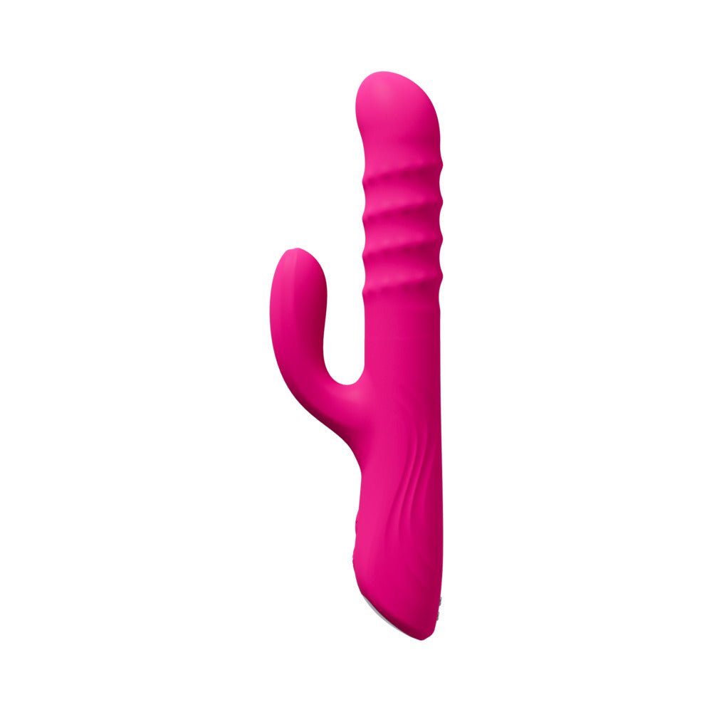 Lovense Velvo Rotating Beaded G-Spot & Clit Rabbit Vibrator - Image 3