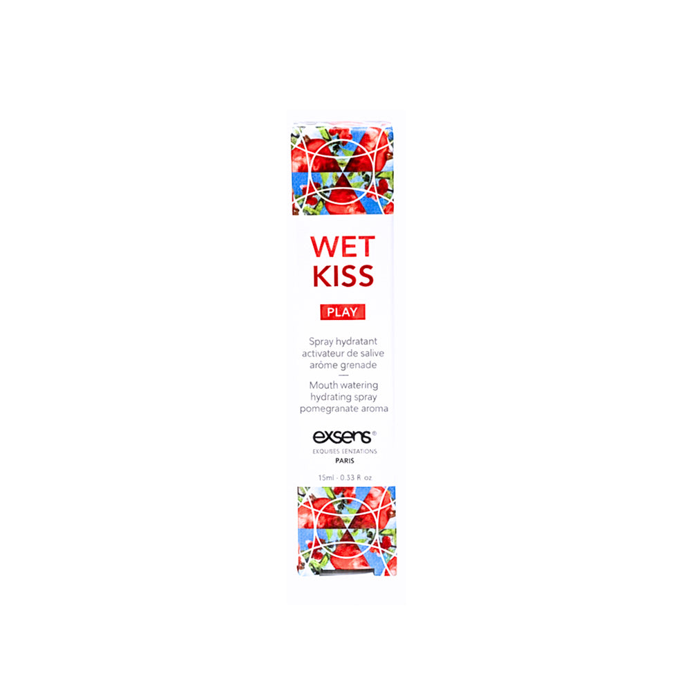 Exsens Wet Kiss Pomegranate Moisturizing Saliva Spray 15ml - Image 3
