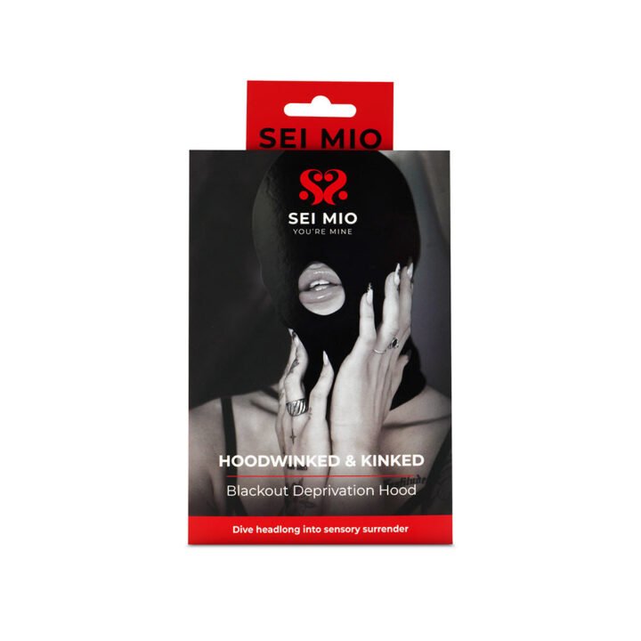 SEI MIO Hoodwinked and Kinked Deprivation Hood with Blackout Panel