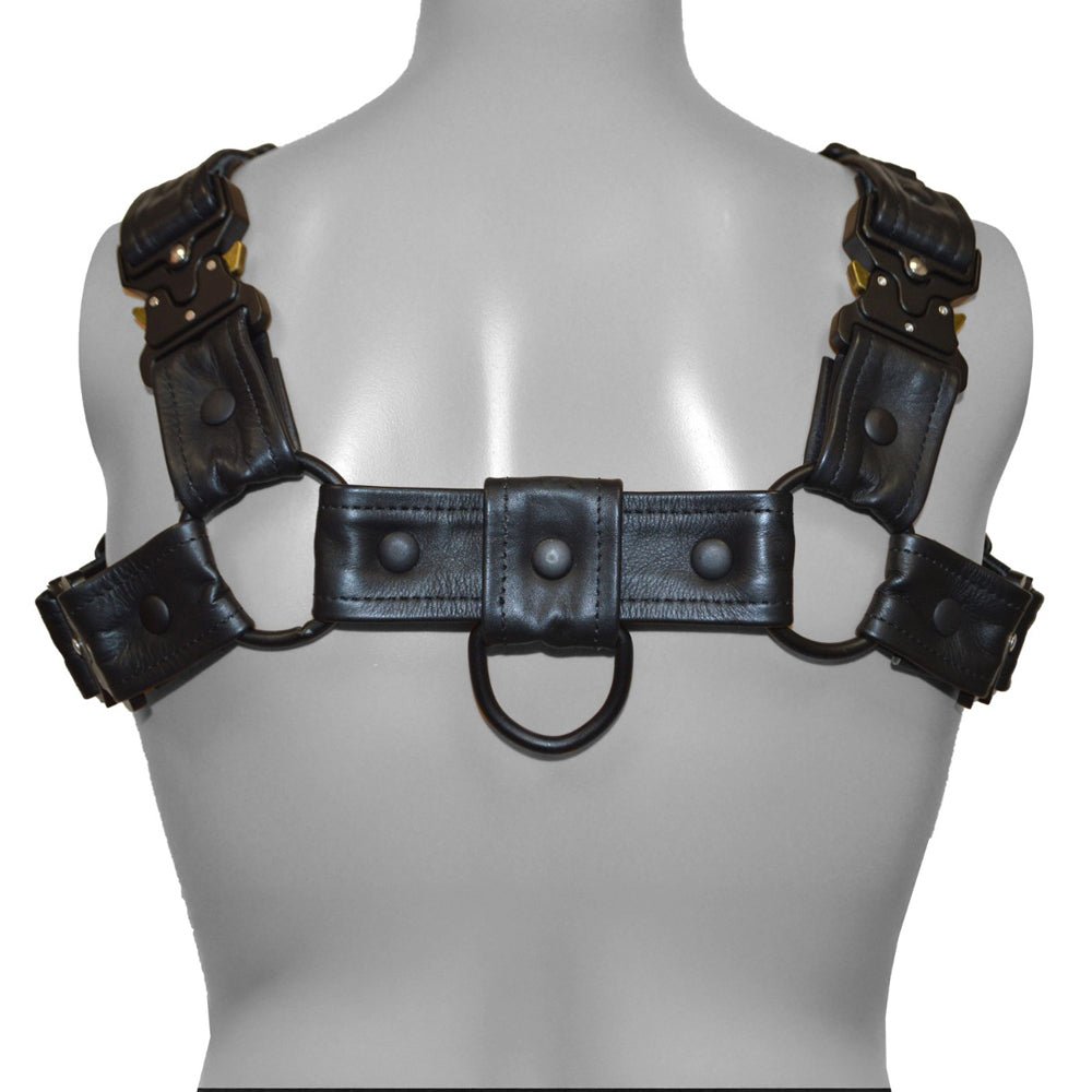 Prowler RED Bull Harness Black with Metal Fittings 2XL - Image 6