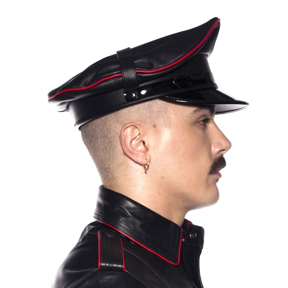 Prowler RED Military Cap Black/Red 61cm (XL) - Image 2