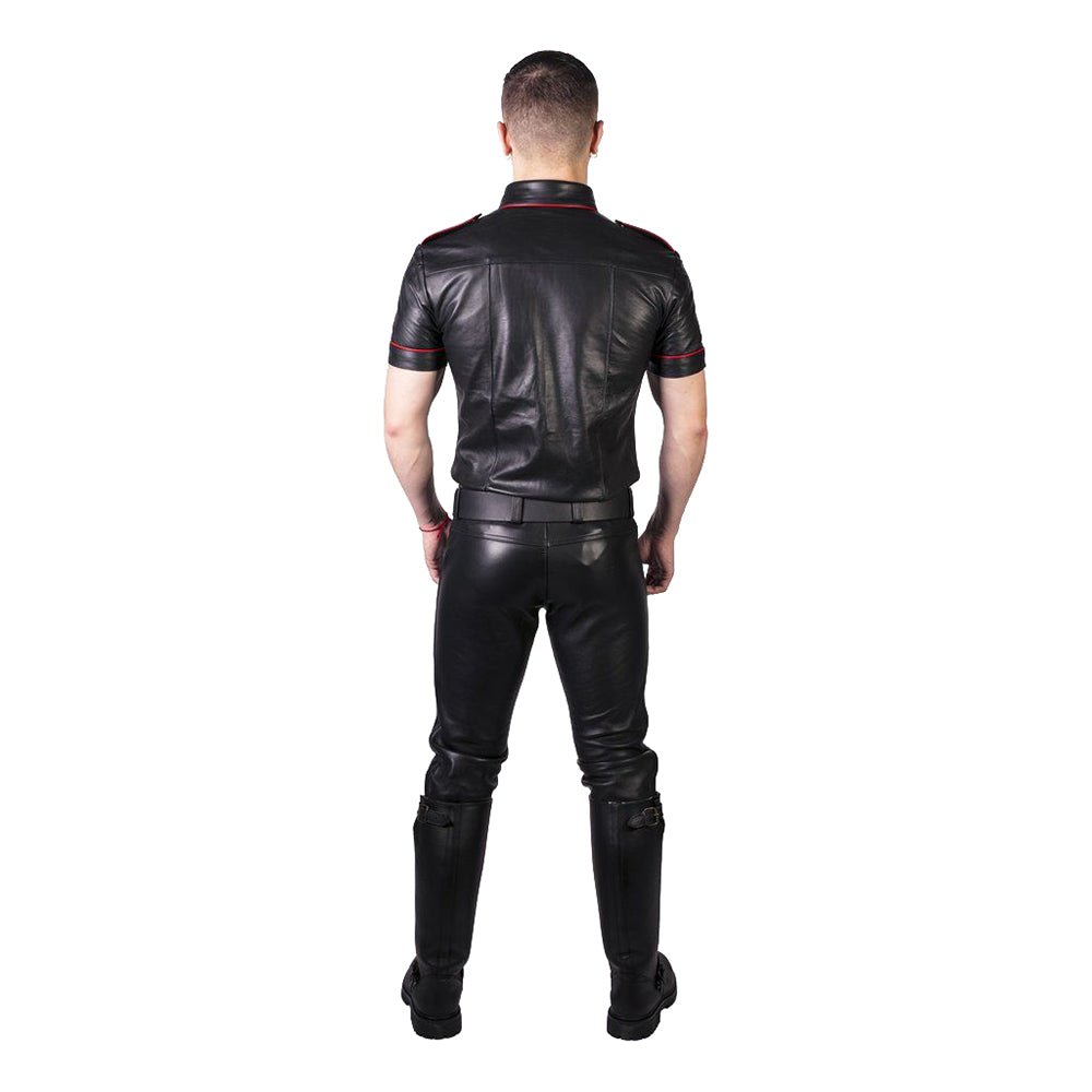 Prowler RED Leather Jeans Black 36 in. - Image 3